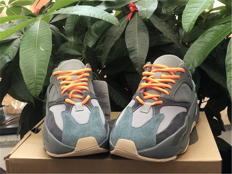 PK GOD YEEZY 700 BOOST Teal Blue RETAIL MATERIALS READY TO SHIP